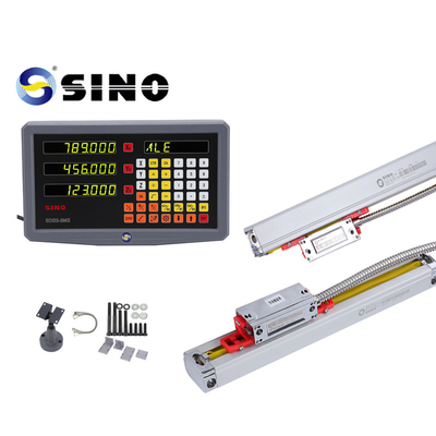 SINO SDS2-3MS Hệ thống đọc số 3 trục DRO Glass Linear Ruler For Lathe Milling Machine