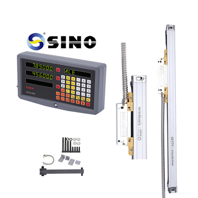 Hệ thống đọc kỹ thuật số SINO SDS2-3MS DRO với ba màn hình số phối hợp cho máy xay xoắn