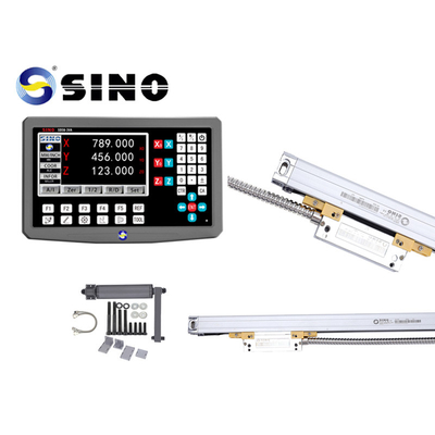 Với hệ thống đọc kỹ thuật số 3 trục với thang đo tuyến tính kỹ thuật số quang học của kim loại chính xác cao