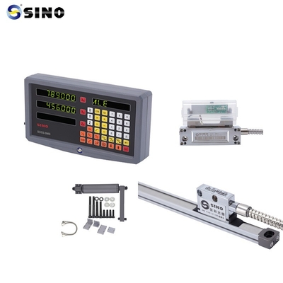 Đầu đọc kỹ thuật số SINO SDS 2-3MS 2 Trục Kim Loại LCD Đầy Đủ Cho Máy Phay DRO Độ phân giải 0.005mm Thực tế Với Bộ mã hóa tuyến tính