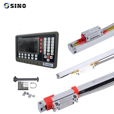 Đồng hồ hiển thị kỹ thuật số Metal Sino SDS5-4VA với màn hình LCD bốn trục, hiển thị chung cho máy phay, máy khoan, máy mài, máy tiện