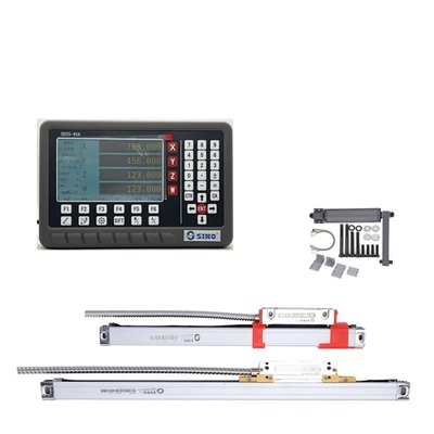 SINO 4-Axis SDS5-4VA Digital Reading Display And Linear Scale Grating Ruler That Can Be Easily Mastered (Màn hình đọc kỹ thuật số SINO 4-Axis SDS5-4VA) và Linear Scale Grating Ruler có thể dễ dàng nắm vững