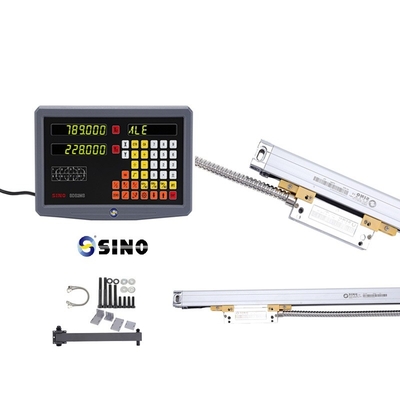 SINO SDS2MS Đọc kỹ thuật số 2 trục góc quang Mã hóa tuyến tính Độ dài 7-102cm Đối với máy xay
