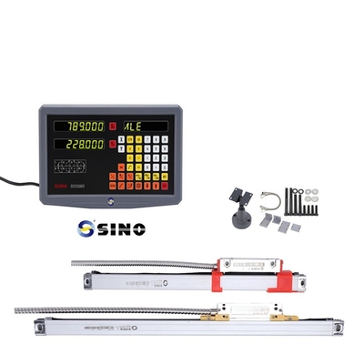 SINO SDS 2MS Đọc kỹ thuật số 2 trục với quy mô từ tính tuyến tính Dro Kit cho máy xay