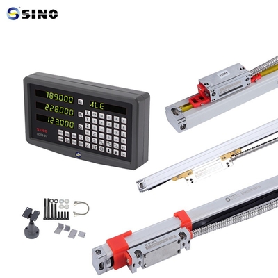 Kim loại 3 trục hệ thống đọc kỹ thuật số SDS6-3VA Với độ chính xác cao quang học số đo tuyến tính cho máy xay xoắn ốc