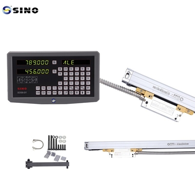 SDS6-2V Đọc kỹ thuật số SINO màn hình LED 2 trục hệ thống DRO 60Hz cho máy mài xoắn