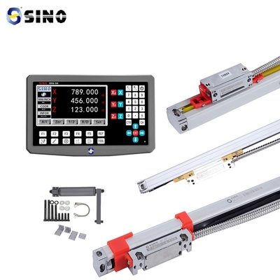 Hoạt động chế biến kim loại SINO SDS6-3VA màn hình đọc kỹ thuật số ba trục được sử dụng