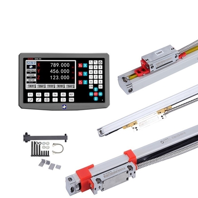 SINO SDS6-3VA Hệ thống đọc kỹ thuật số 3 trục DRO Máy đo cho máy xay / Lathe RS232C