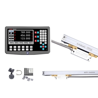 SINO 3 trục SDS6-3 Digital Gauge Bandsaw Với Linear Scale Grating Ruler Cho Máy xay Lathe