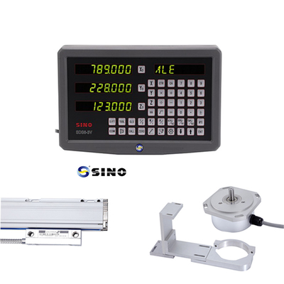 SINO SDS6-3V 2/3 Trục Đọc kỹ thuật số Lớp Endoder tuyến tính Thang đo KA600-1300mm Màn hình DRO 5um