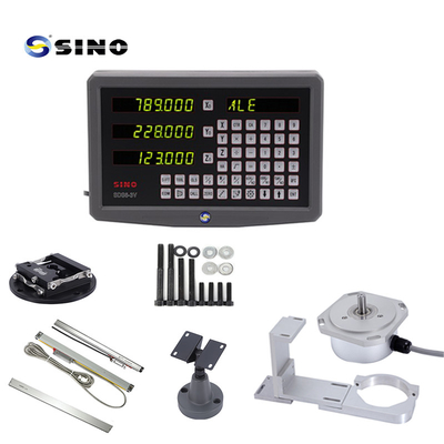 SINO SDS6-3VA Bộ mã hóa tuyến tính loại đọc kỹ thuật số 3 trục với đầu vào TTL độ phân giải 0,005mm