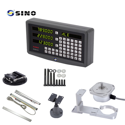 SINO SDS6-3VA Bộ mã hóa tuyến tính loại đọc kỹ thuật số 3 trục với đầu vào TTL độ phân giải 0,005mm