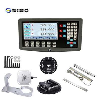 SINO SDS 2-3va Dro Hệ thống đọc kỹ thuật số 3 trục Bộ mã hóa tuyến tính cho máy tiện phay