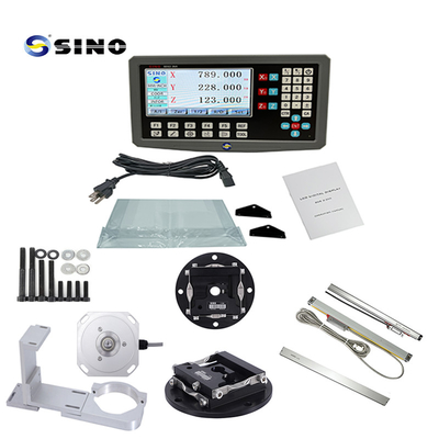 SINO SDS 2-3va Dro Hệ thống đọc kỹ thuật số 3 trục Bộ mã hóa tuyến tính cho máy tiện phay