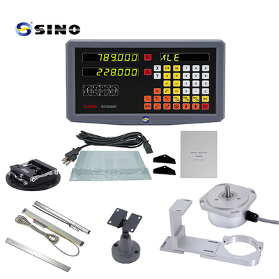 SINO SDS2MS Hệ thống đọc kỹ thuật số 2 trục (DRO) cho lề với RoHS, Hệ thống đo đa chức năng