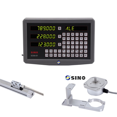 Đọc số SINO SDS6-3V Với Bộ mã hóa tuyến tính Ka300 Đọc số kim loại 2 trục cho máy quay