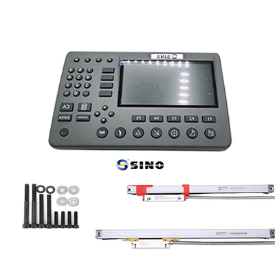 SDS200 DRO Metal LCD SINO 4 Axis SINO Hệ thống đọc kỹ thuật số với bộ mã hóa tuyến tính cho máy xay