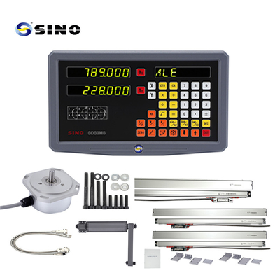 2 trục SDS2MS SINO hệ thống đọc kỹ thuật số máy quay AC 100-240V đa chức năng với quy mô tuyến tính cho máy quay