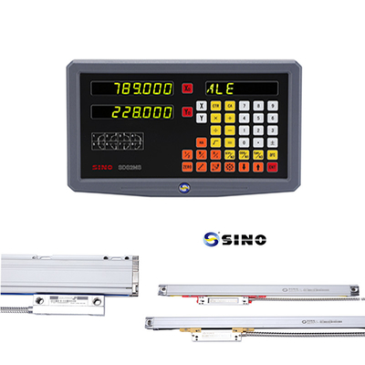 2 trục SDS2MS SINO hệ thống đọc kỹ thuật số máy quay AC 100-240V đa chức năng với quy mô tuyến tính cho máy quay