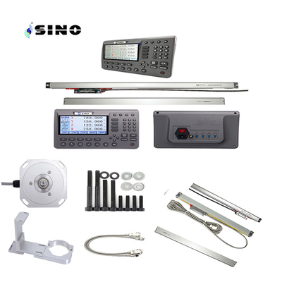 Hệ thống đọc kỹ thuật số SINO 4 trục SDS200 LCD kim loại 285x195x53cm bền cho máy xay xoắn
