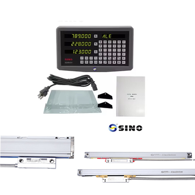 SINO 3 Axis DRO Kit SDS6-3V Hệ thống đọc kỹ thuật số với tín hiệu TTL đa chức năng RS232-C Output For Lathe