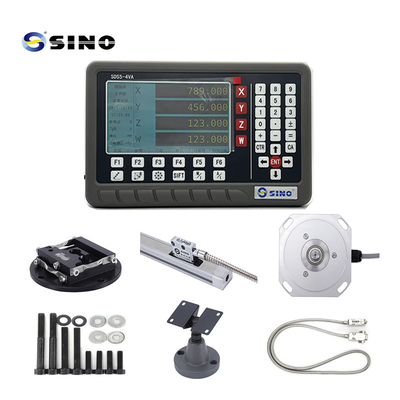 SINO SDS5-4VA Digital Display Reading Meter With 4 Axis Lcd Screen General Readouts For Lathe Milling (Điều đo hiển thị kỹ thuật số với màn hình LCD 4 trục)