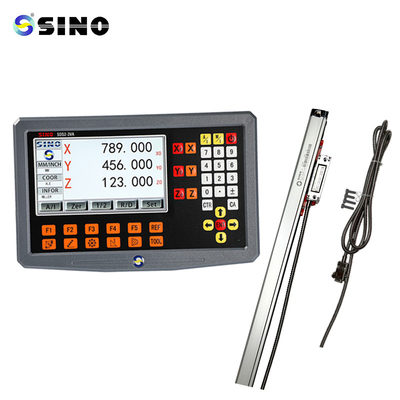 Hệ thống DRO quy mô tuyến tính đa chức năng với độ phân giải LCD 1μm và DRO 2 trục