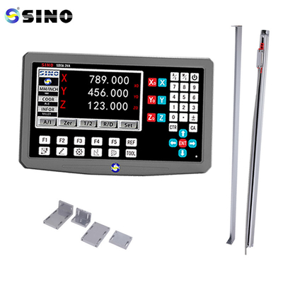 Bộ đầy đủ của SINO 3 axis Dro Digital Reading Metal Case cho máy xay xoắn KA-300 Scale Glass Linear