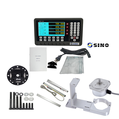 SINO SDS5-4VA Đọc kỹ thuật số DRO với Magnetic Linear Encoder Scale cho máy nghiền lathes