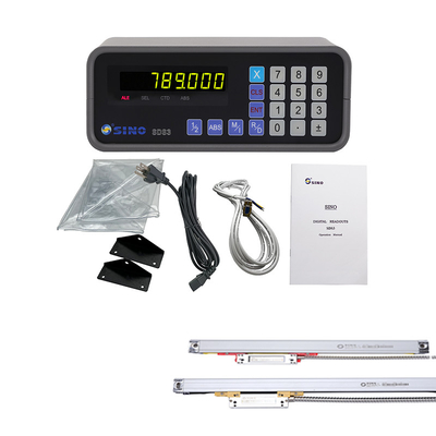 SINO SDS3-1 Hệ thống hiển thị kỹ thuật số trục duy nhất thiết bị kính quy mô mã hóa tuyến tính cho máy nghiền máy quay