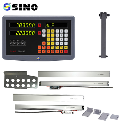 SDS2MS 2 trục với màn hình đọc kỹ thuật số SINO Scale kính tuyến tính chính xác cao