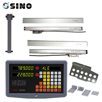 Máy khoan xay SINO SDS-2MS 2 trục Đọc số DRO Bộ mã hóa quy mô tuyến tính