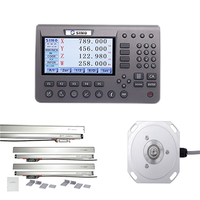 SDS200 Máy đọc kỹ thuật số 2 trục DRO với mã hóa tuyến tính đa ngôn ngữ cho máy nghiền