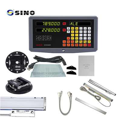 SINO 2 trục hệ thống đọc kỹ thuật số máy quay SDS2MS AC 100-240V đa chức năng với quy mô tuyến tính cho máy quay và máy xay