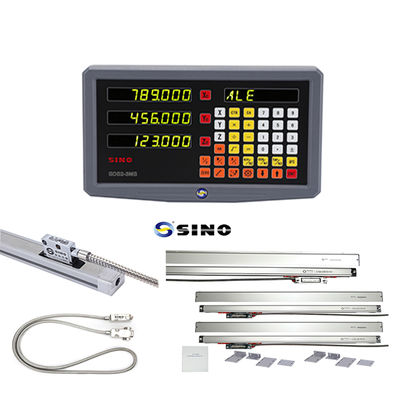 SINO SDS 2-3MS 2-Axis DRO Digital Readout 0.005mm Resolution for Milling Machine with Linear Encoder