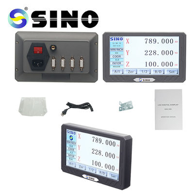 Giá tốt Máy phay màn hình cảm ứng toàn màn hình LCD Độ phân giải DRO 0,005mm Thực tế hai trục kim loại trực tuyến