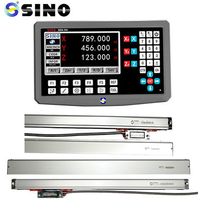 Giá tốt Bộ mã hóa quy mô tuyến tính 1um với 3 trục đọc kỹ thuật số Sino SDS6-3VA Lathe Milling DRO Set trực tuyến
