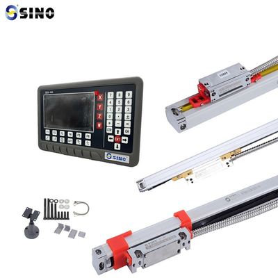 Giá tốt Đồng hồ hiển thị kỹ thuật số Metal Sino SDS5-4VA với màn hình LCD bốn trục, hiển thị chung cho máy phay, máy khoan, máy mài, máy tiện trực tuyến