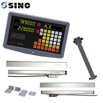 Giá tốt Nhiều chức năng với thang đo tuyến tính cho máy quay 2 trục SDS2MS SINO Lathe Hệ thống đọc kỹ thuật số AC 100-240V trực tuyến