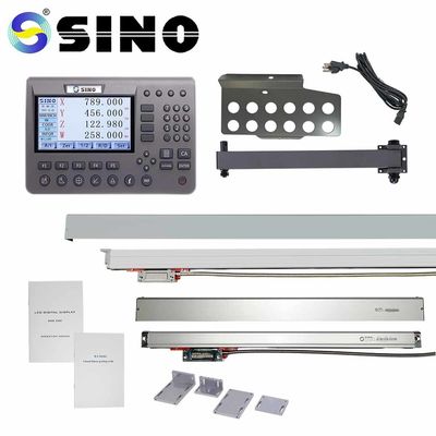 Giá tốt Máy phay kim loại LCD hai trục DRO Độ phân giải 0,005mm Thực tế trực tuyến