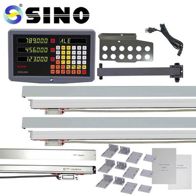 Giá tốt 50Hz-60Hz ISO9001 Máy khoan DRO 3 trục với 7 chữ số Đèn LED màu xanh lá cây trực tuyến